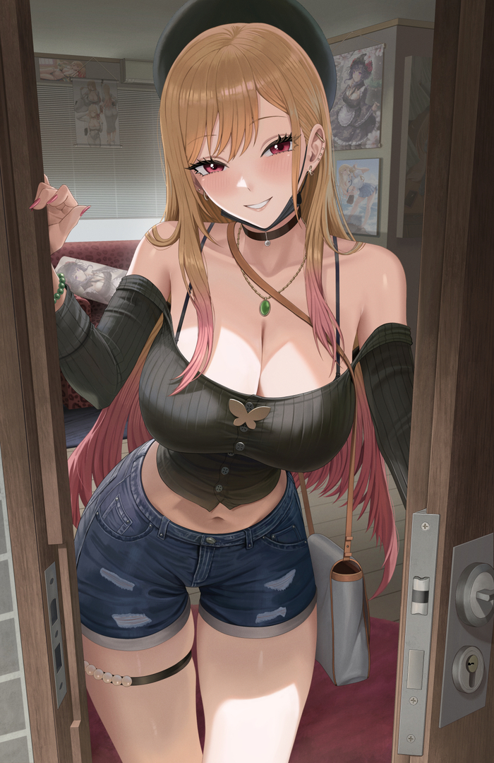 Kitagawa Marin #012 , Anime Art, Sono Bisque Doll wa Koi wo Suru, Marin Kitagawa, , , , , , , 