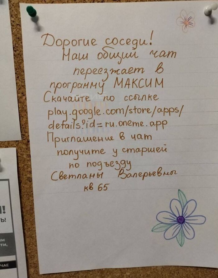 Наш общий чат...