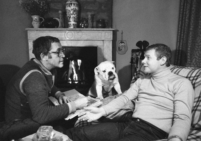 Василий Ливанов и Виталий Соломин, 1982