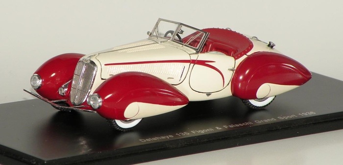 1/43 Spark - 1936 Delahaye 135M Grand Sport by Figoni & Falaschi ,  , , ,   , 1:43, , 