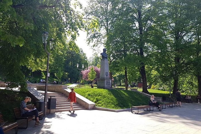 Памятник Н.И.Пирогову в Тарту.