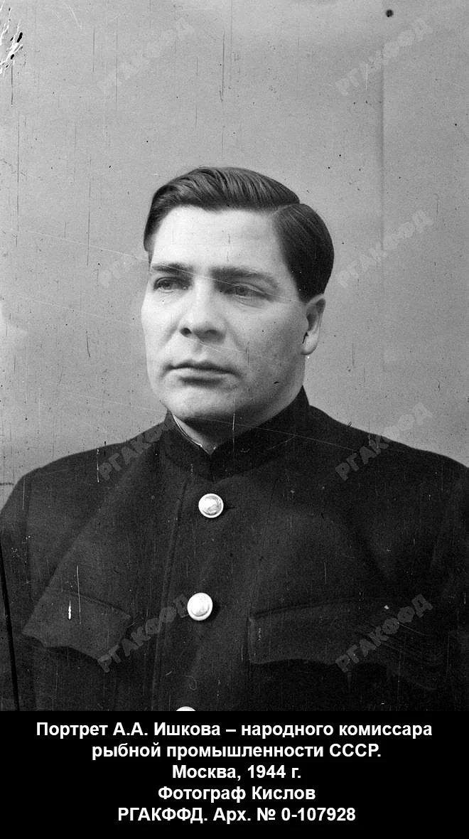 120-летие со дня рождения выдающегося деятеля рыбной отрасли – Александра Ишкова СССР, Архив кинофотофонодокументов, Исторические личности, Длиннопост