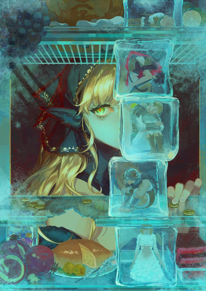    , Anime Art, , Dungeon Meshi, Marcille Donato, Chilchuck Tims, Falin Touden, Laios Touden, Izutsumi, Senshi (Dungeon Meshi), 
