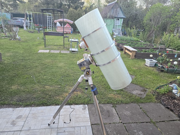 Это из начала зарождения самого телескопа уже ))