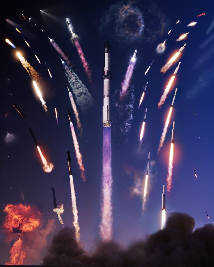 Композиция "Дорога на Марс"