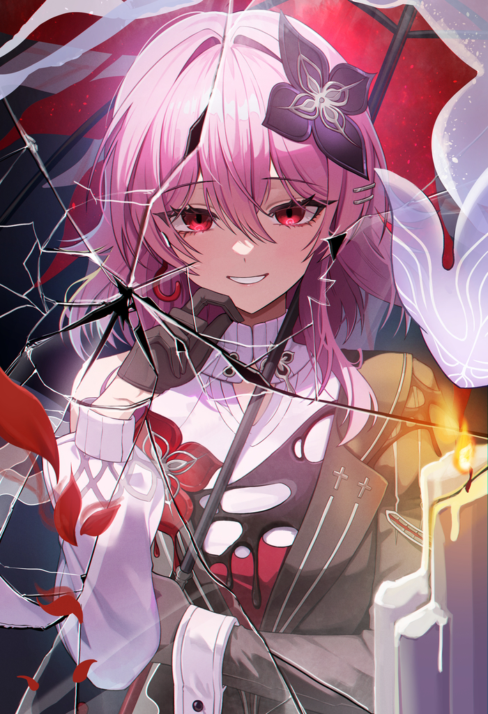Evernight #009 , Anime Art, Honkai: Star Rail, Evernight (Honkai: Star Rail), , , , 