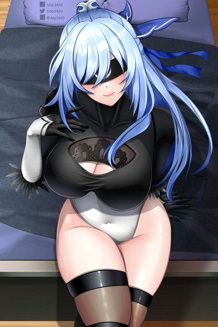 ,      ? , Anime Art, Jingliu (Honkai: Star Rail), Yorha unit no 2 type B, Honkai: Star Rail, 