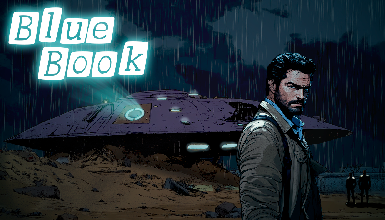 Blue Book: A visual novel with 80s vibes. Now on Steam! - Gamedev, Инди, Indie game, 2D games, Point and click, Detective, Visual novel, 80-е, Godot, Video, Short videos, Longpost