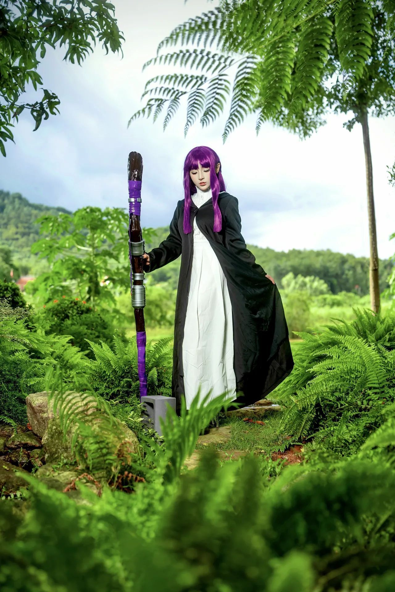 Meiilyn (Yuumeilyn) cosplay Fern - Sousou no Frieren - 03.09.25 12:41 |  Пикабу