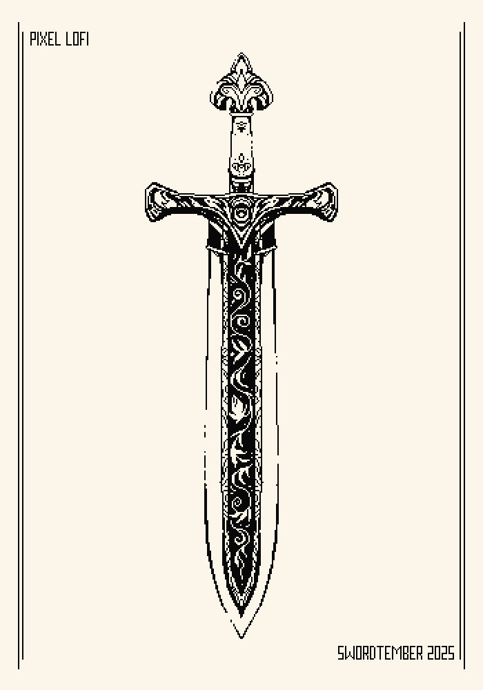 Swordtember 2025_1 Porcelain Pixel Art, 2D, , , , , , , -