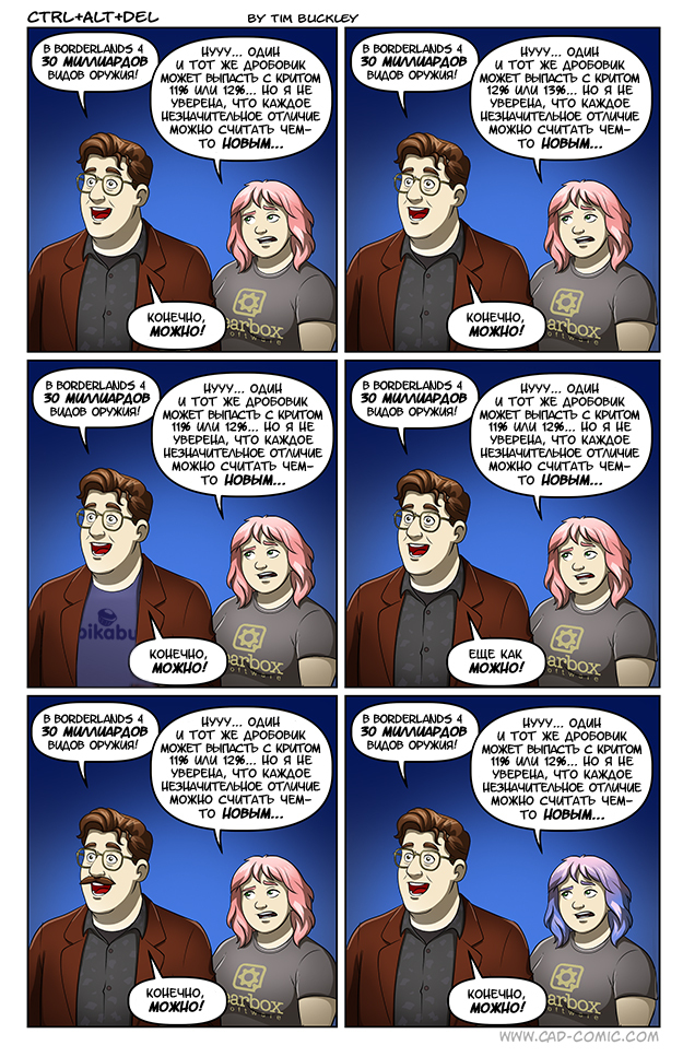 30   (), ,  , Ctrl Alt Del, Borderlands