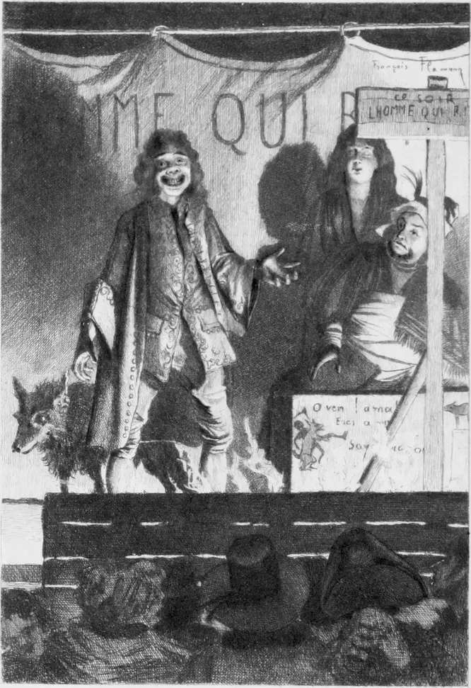 Иллюстрация к роману «Человек, который смеется»