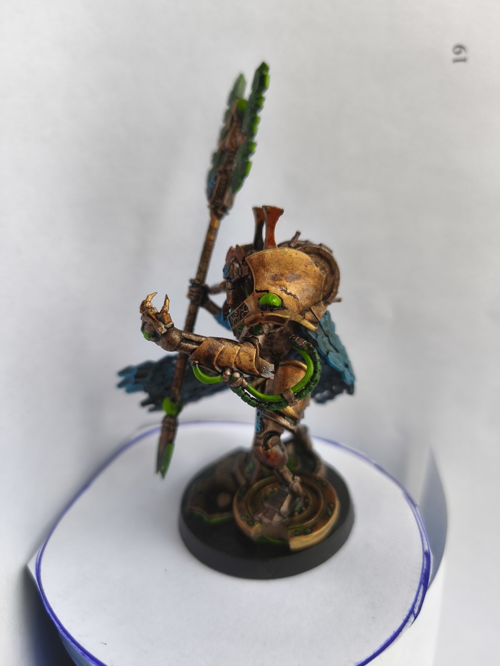 Имотех Повелитель Бурь (ну почти) Warhammer 40k, Necrons, Настольные игры, Длиннопост