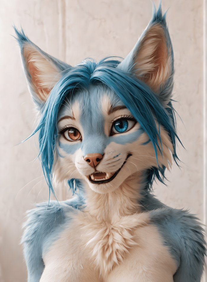 Фурри арт от Wolfmks #2172 Фурри, Арты нейросетей, Furry Art, Furotica, Furotica female, Контент нейросетей, Stable diffusion 3, Длиннопост