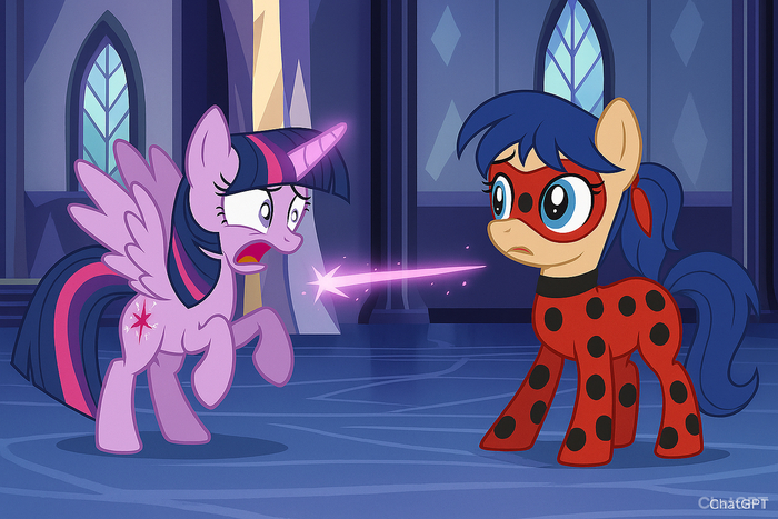 !!!!! My Little Pony, , Twilight Sparkle, Marinette, ,    -,  