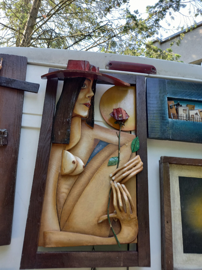 Необычные картины из дерева