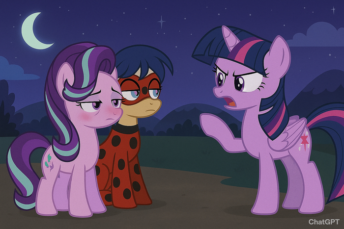     My Little Pony, Starlight Glimmer, Marinette, , Twilight Sparkle,  , , ,   ,    -