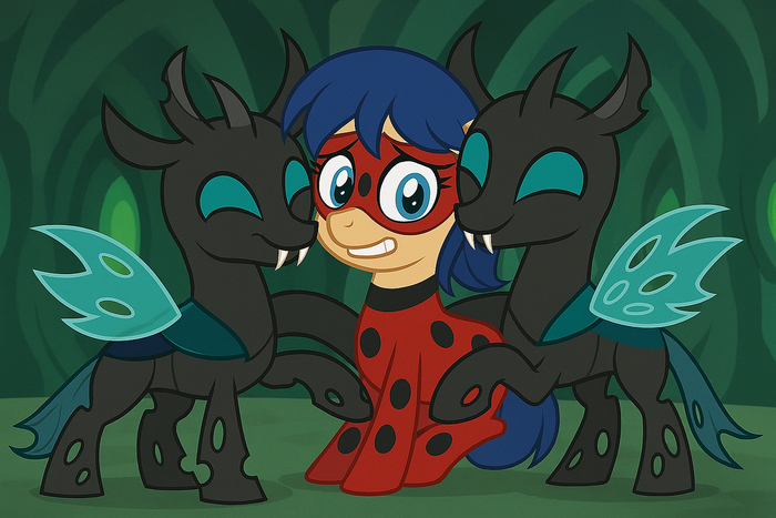  My Little Pony, Marinette, Changeling,  , 