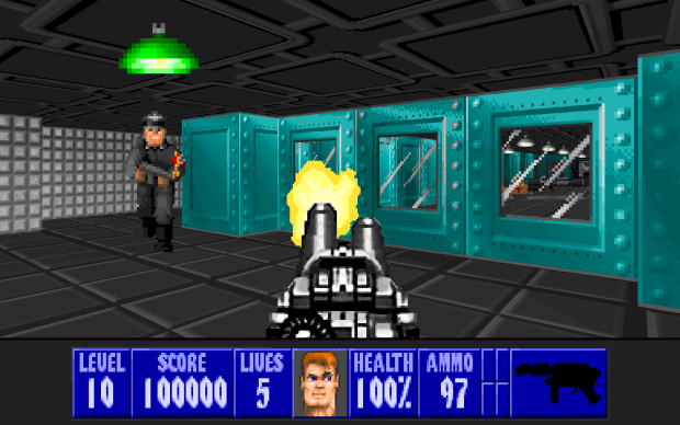 Ответ на пост «Ноутбук Compaq 1988 года выпуска и запуск игры Wolfenstein 3D, 1992 года»