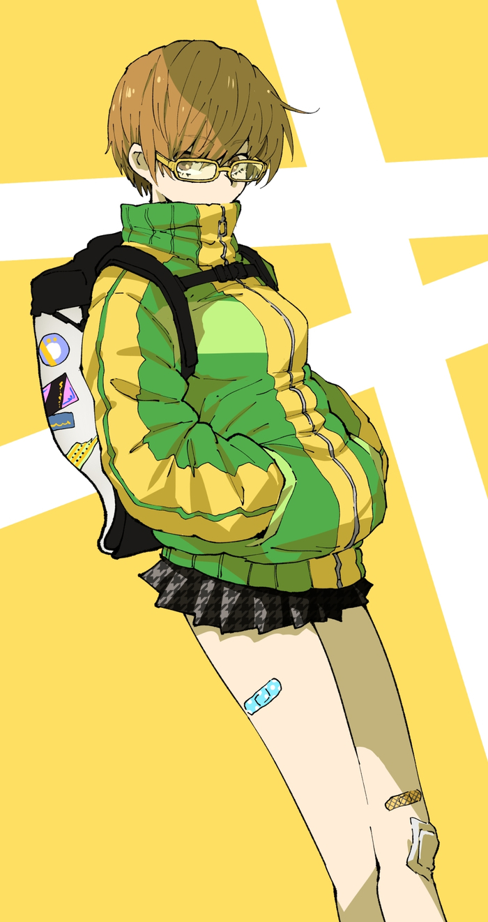  Anime Art, , , Persona, Persona 4, Chie Satonaka