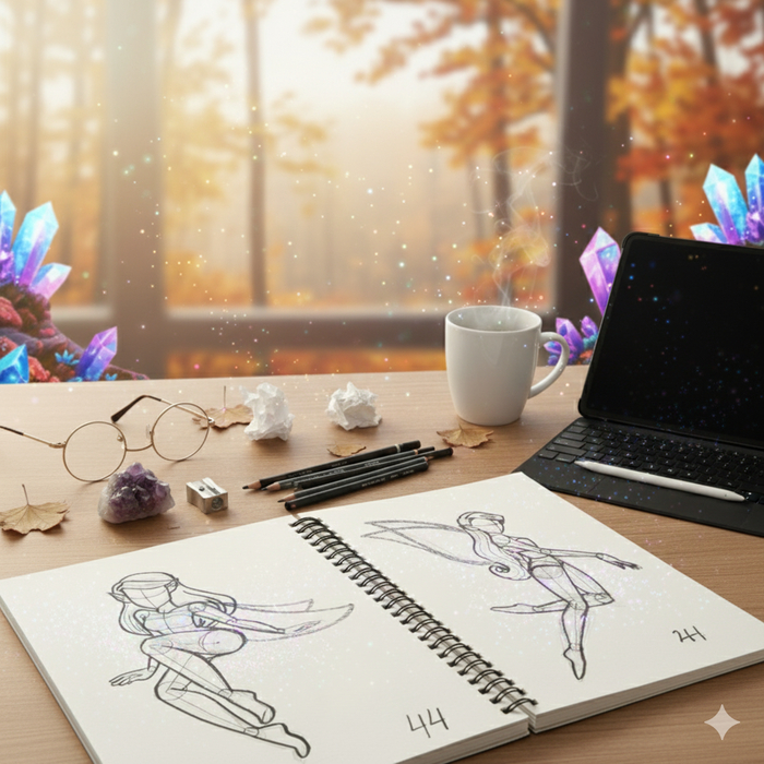 Почему я, художница и разработчица, пишу о феях Творчество, Фэнтези, Искусство, Арты нейросетей, Gemini, Разработка, Иллюстрации, Персонажи, Фея, Арт, Вымышленные персонажи, 2D, Начинающий художник, Длиннопост