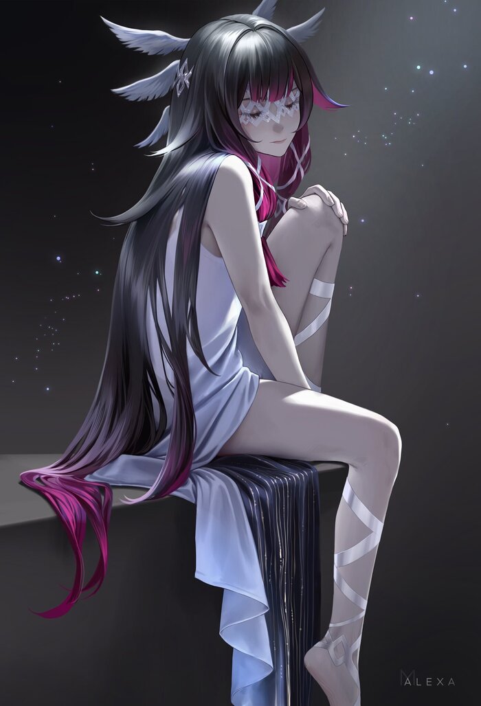  Genshin Impact, , Anime Art, Columbina (Genshin Impact)