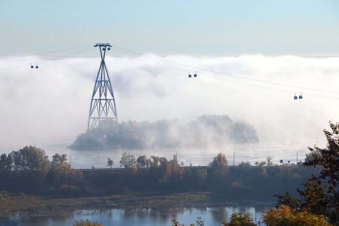 Волга и канатка.