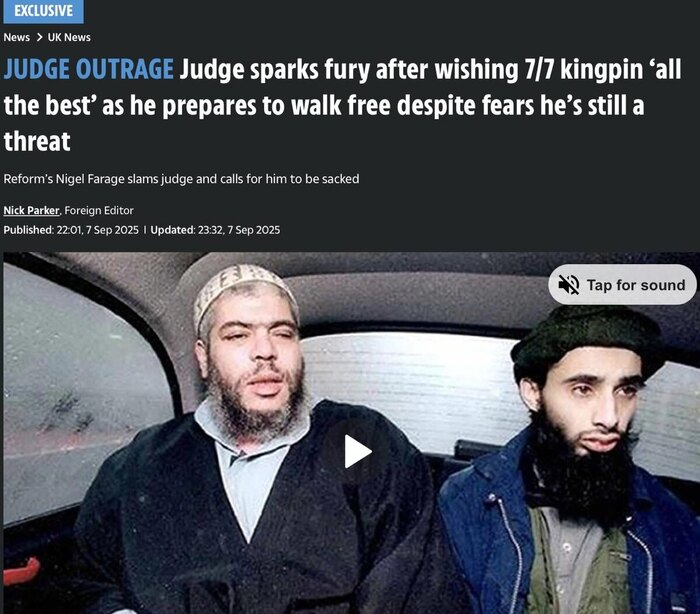 «Милый парень»: Британия выпускает одного из самых опасных террористов XXI века.