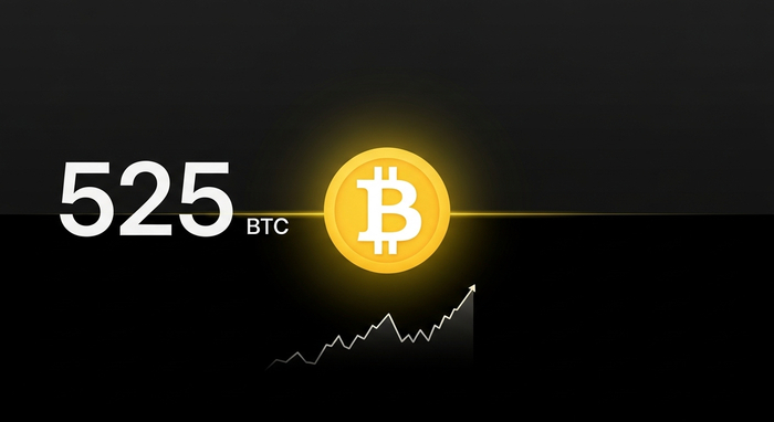 MicroStrategy      ,   525 BTC , , 