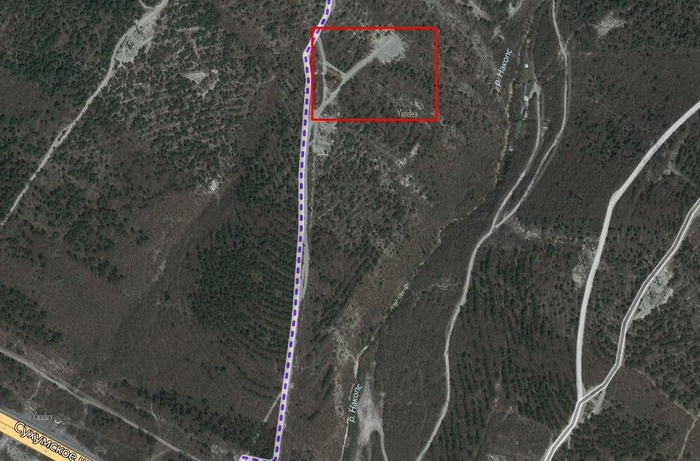 Место, где стоит то самое здание