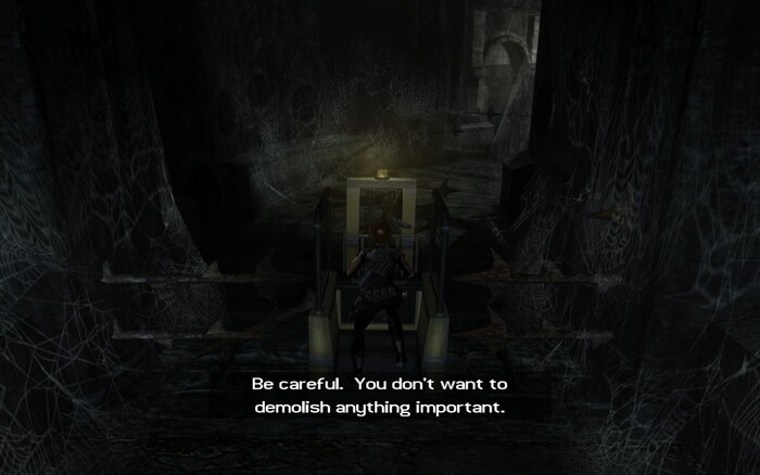 Погрузчик против древних ловушек очень хорош... был