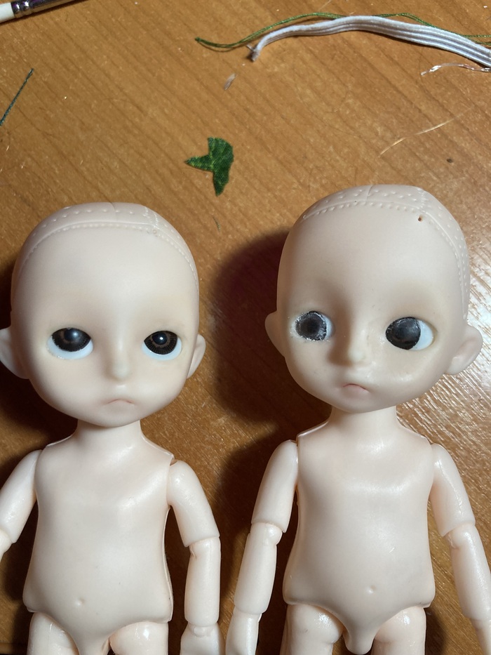 2 смывка макияжа и удаление волос, перестановка глаз