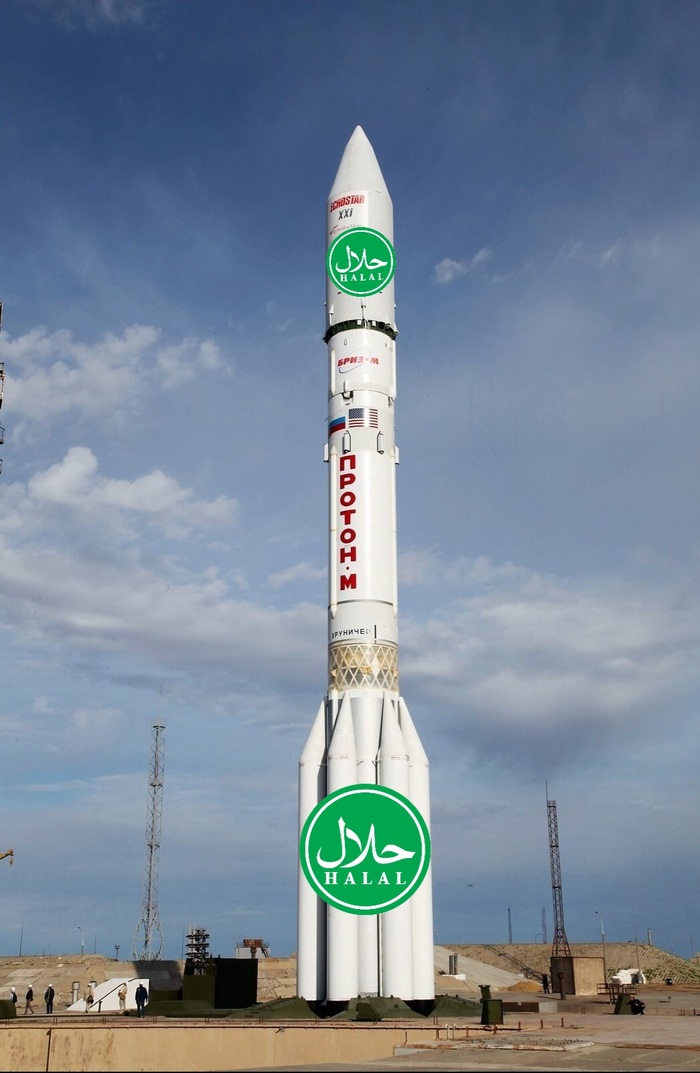 Скоро ракеты не будут летать в космос без этой наклейки))