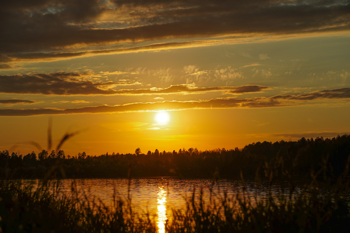 Золотой закат. Золотой час