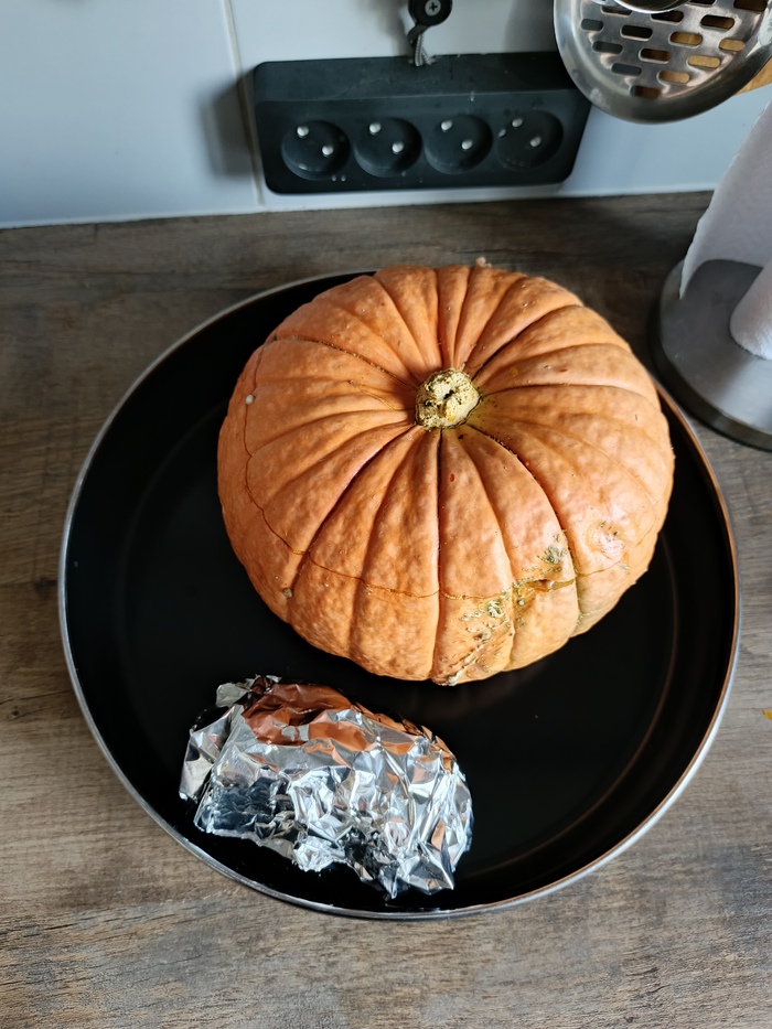 Лишняя начинка в фольге