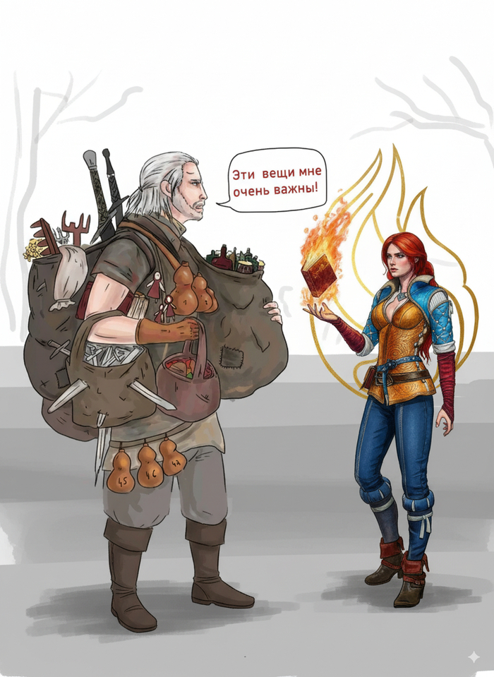 Ответ на пост «Плюшкин из Ривии»