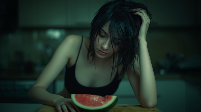 Грустный арбуз