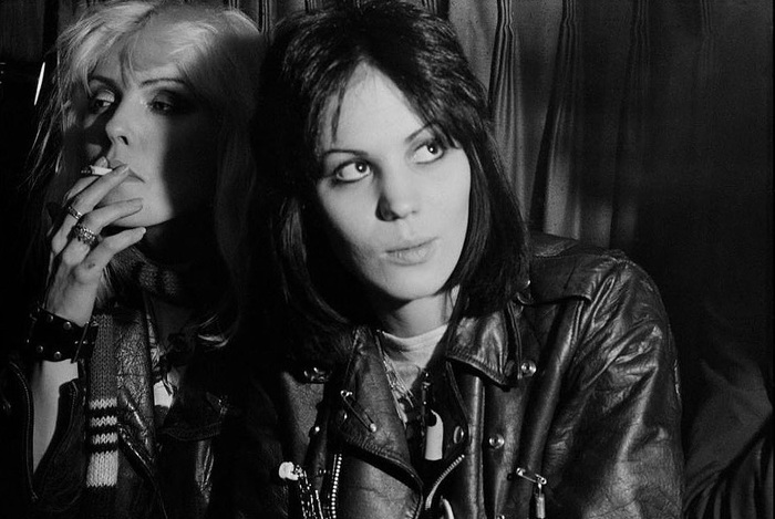 Дебби Харри и Джоан Джетт. Бостон, 1977.