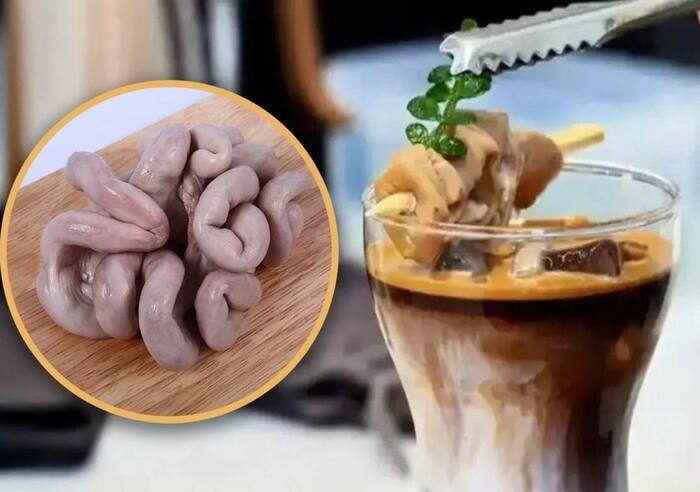 В провинции Сычуань стал популярным кофе со вкусом свиных кишок