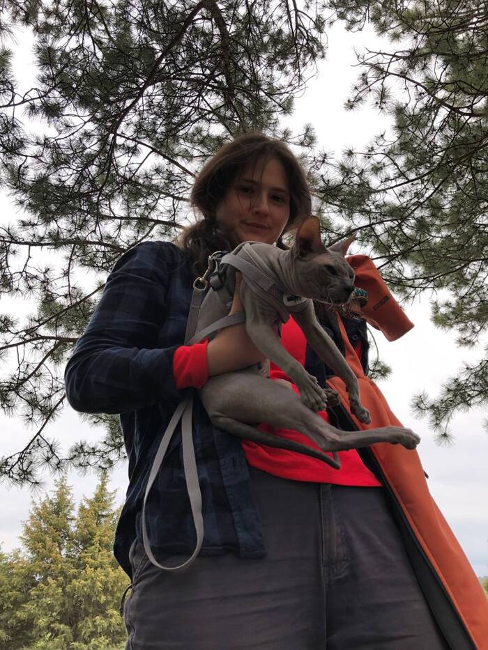 Ночевка была в лесочке за сфинксами. Кадры как раз от туда