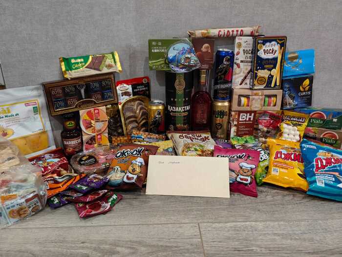 вот такой разнообразный подарок получился