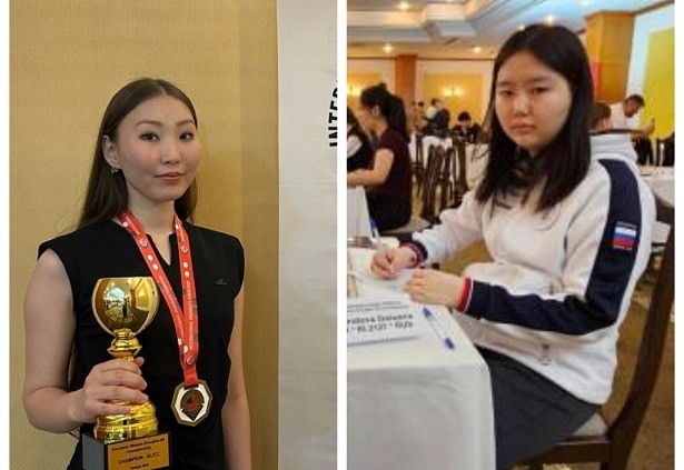 Тунаара Фёдорова (слева) и Дайаана Кондратьева.