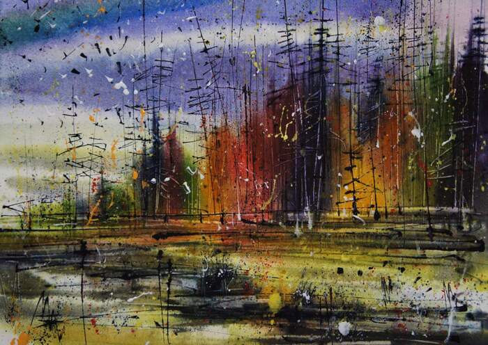 Акварель, бумага 30/40 см.