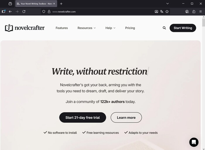 Novelcrafter: креативный инструмент для нарративов и историй, добавляющий стиль в генерацию.