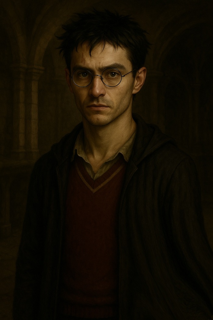 Повзрослевший Гарри Поттер