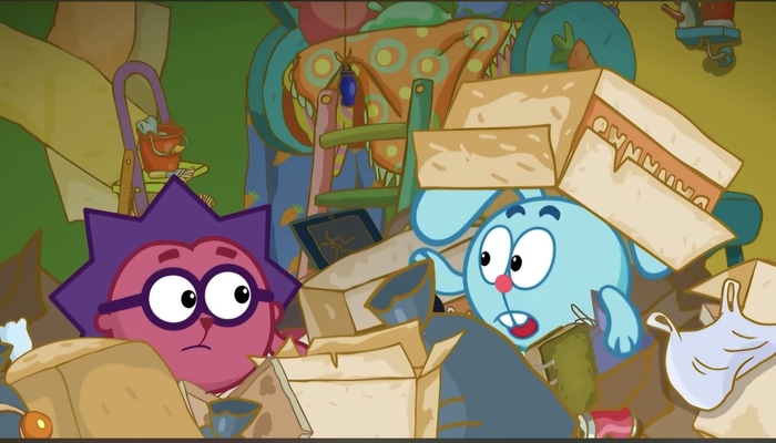 Кадр из 1-ой серии, уши как раз круглые