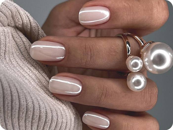 12 идей дизайна маникюра на осень 2025, которые придут на место надоевшего френча и сливочного масла