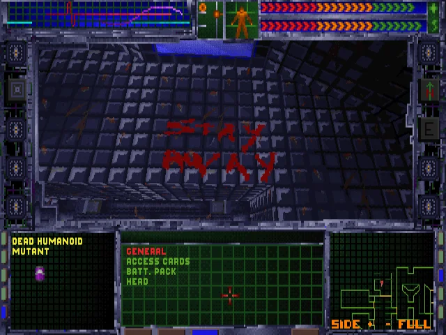 System Shock (Part 2) - My, 1994, Computer games, Retro Games, DOS games, System Shock, Looking Glass Studios, Passing, Games, Shooter, Fantasy, Cyberpunk, Longpost