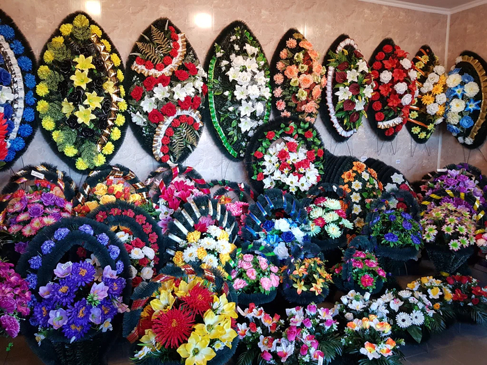 Стандартный ассортимент похоронных агентств