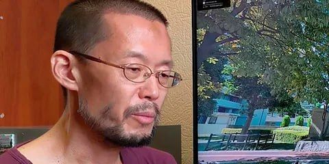 Задержанный агент японской военной разведки Масатоси Наканиси, архивный скриншот